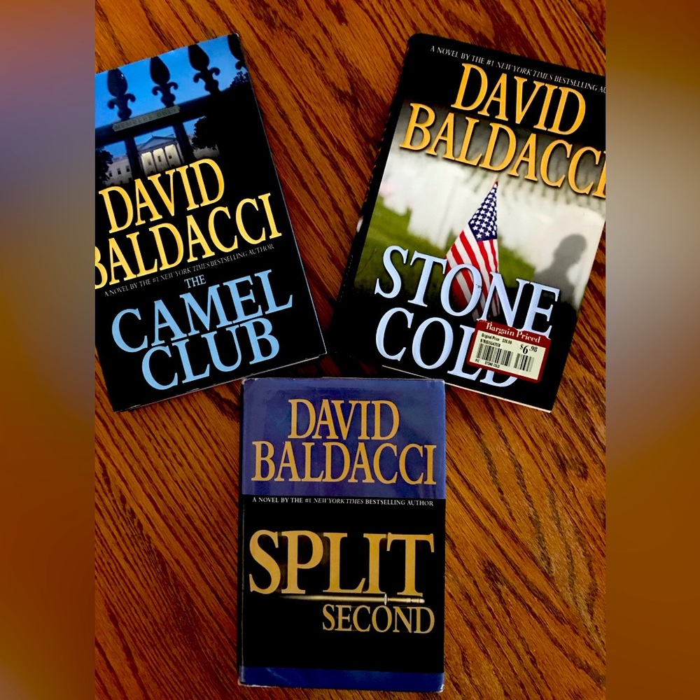 Baldacci Hardback Books